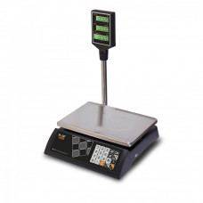Торговые настольные весы M-ER 327 ACP-15.2 Ceed LCD Черные