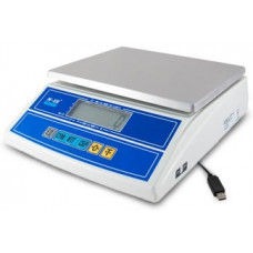 Фасовочные настольные весы M-ER 326 AF-6.1 "Cube" LCD USB