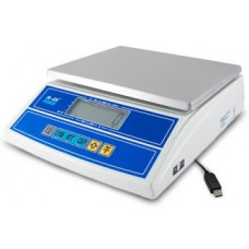 Фасовочные настольные весы M-ER 326 AFL-32.5 "Cube" c USB-COM LCD