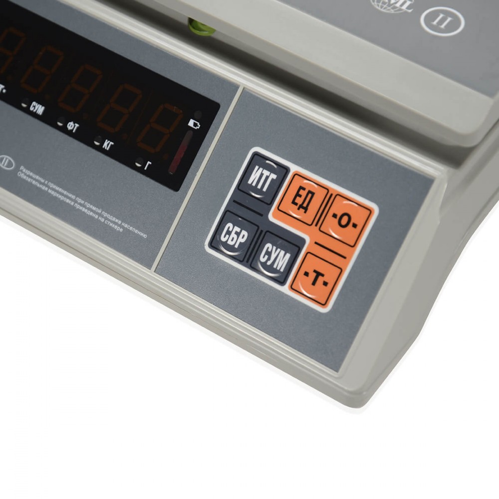 Фасовочные настольные весы M-ER 326 AFU-32.1 "Post II" LED USB-COM